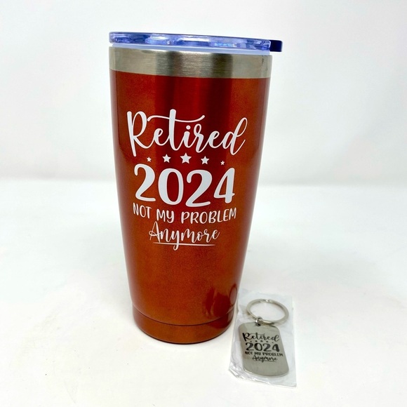 Retired 2024 Tumbler & Keychain Set - Picture 1 of 10
